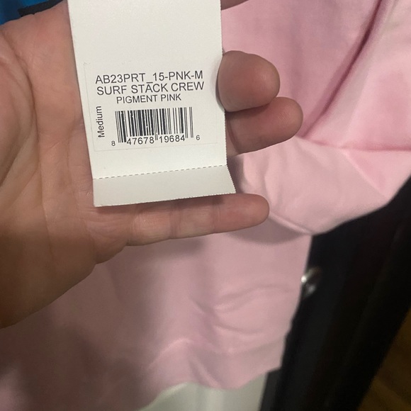 🆕 Air Blaster Surf Stack Crew Sweatshirt NWT - Picture 4 of 4